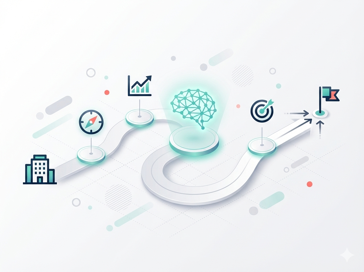 AI Strategy and Roadmap illustration