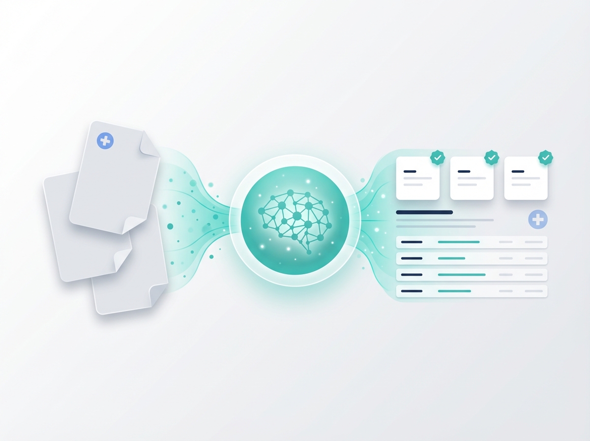 AI-Powered Document Processing illustration