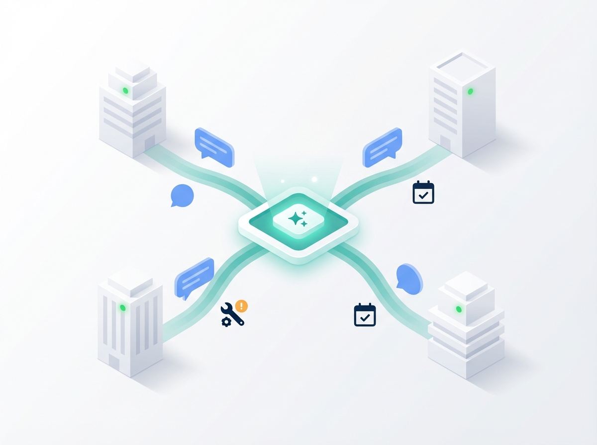 AI-Enhanced Property Management illustration